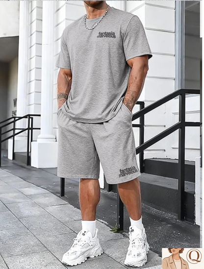 Men’s Premium Short &amp; T-Shirt Set