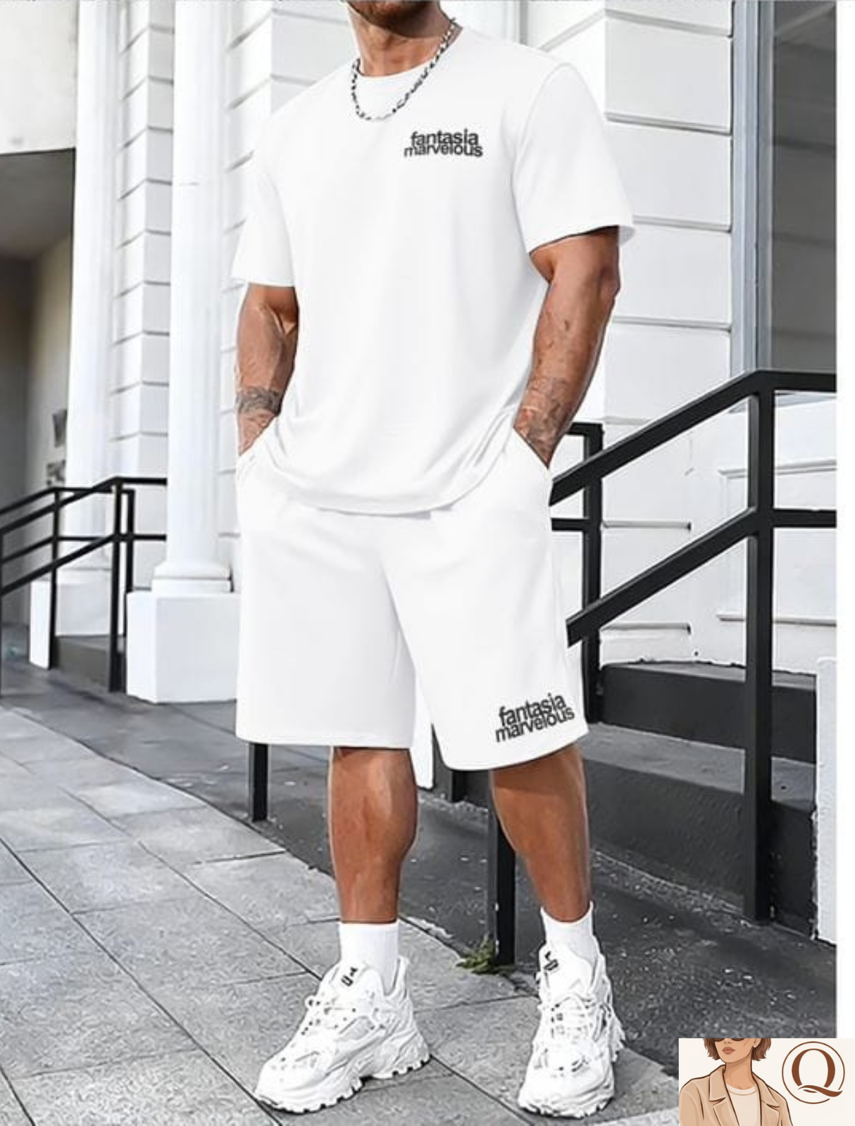 Men’s Premium Short &amp; T-Shirt Set