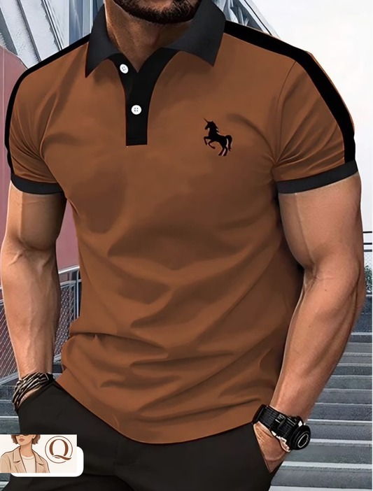 Men’s Classic Contrast Polo Shirt