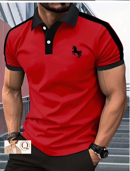 Men’s Classic Contrast Polo Shirt