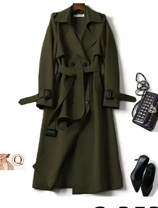 Women’s Classic Belted Trench Coat ✨🧥