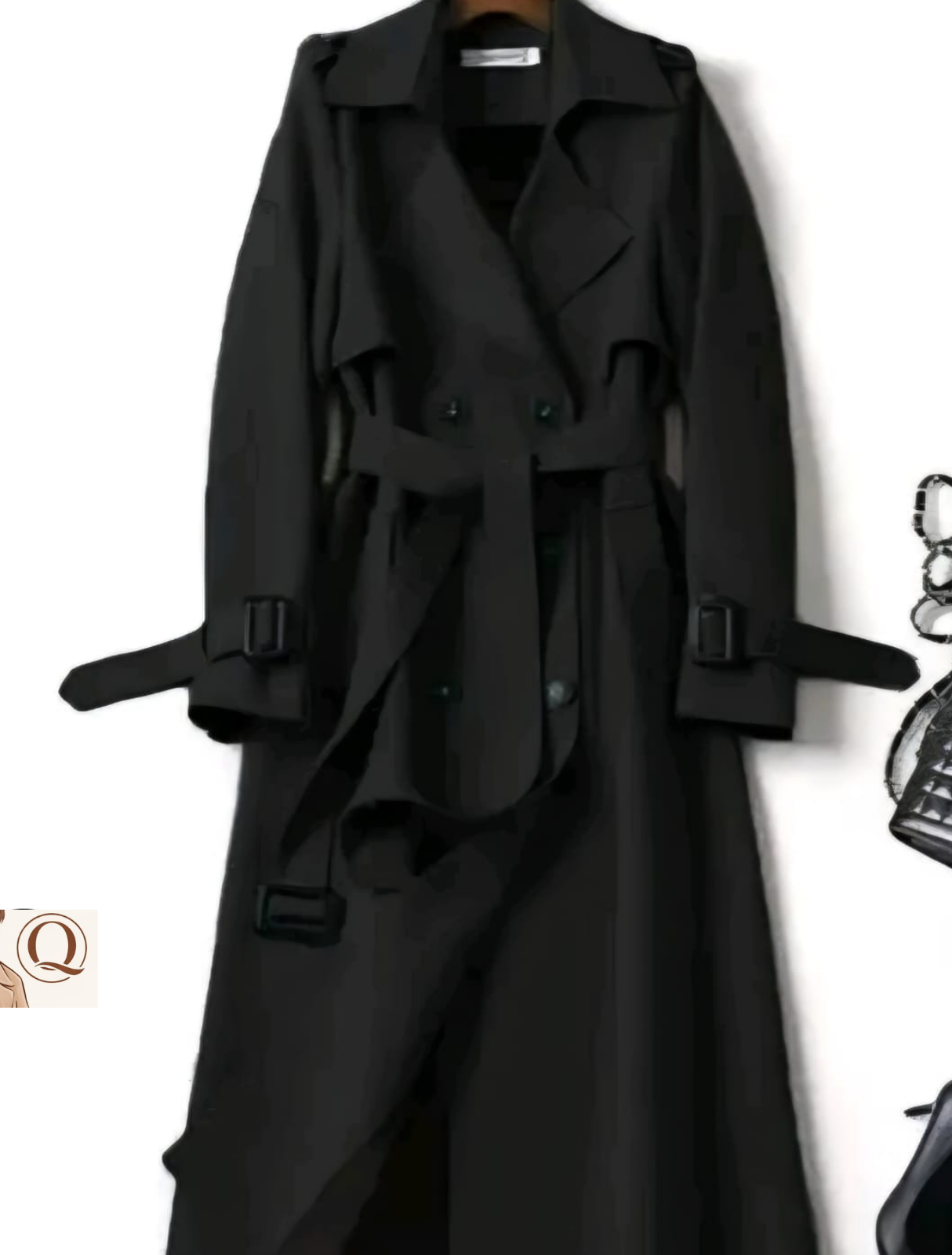 Women’s Classic Belted Trench Coat ✨🧥