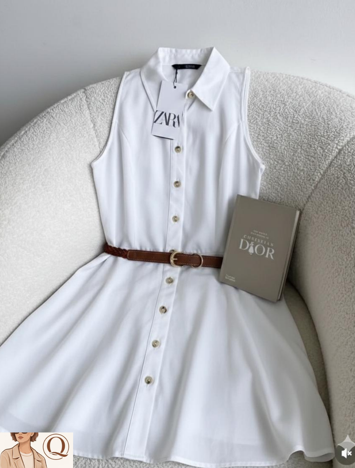 🤎 Sleeveless Belted Shirt Dress Collection