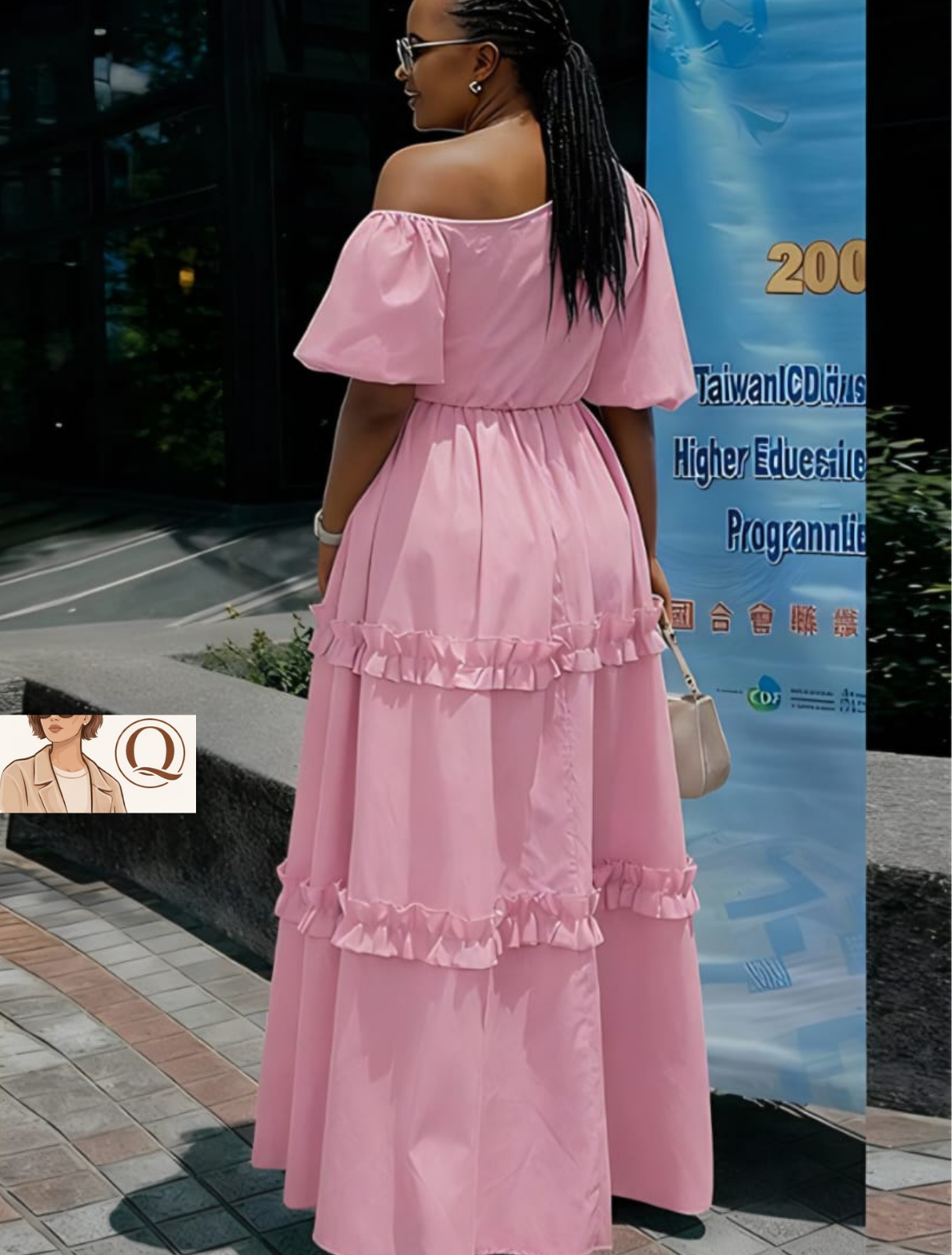 Off-Shoulder Tiered Maxi Dress