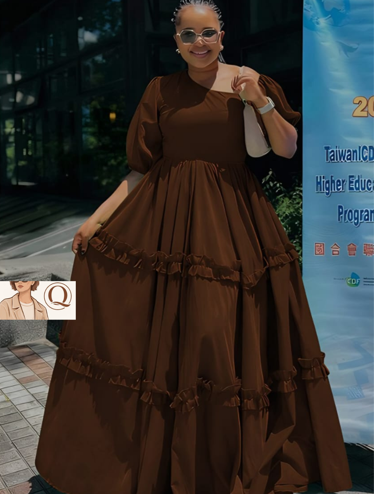 Off-Shoulder Tiered Maxi Dress